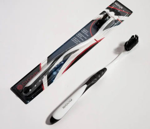 BROSSE À DENTS -SOIES MOYENNES (BLACK EDITION) CHOGAN Les Parfums Chogan