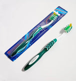 BROSSE À DENTS EXTRA CLEAN -SOIES MOYENNES (VERT-BLANC) CHOGAN Les Parfums Chogan