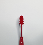 BROSSE À DENTS EXTRA CLEAN - SOIES MOYENNES (ROUGE-BLANC) CHOGAN