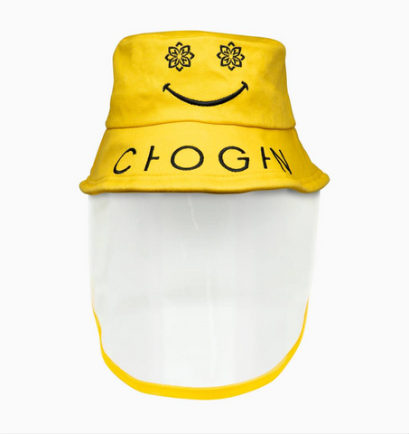 BOB À VISIÈRE –ENFANTS (JAUNE ) chogan