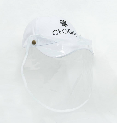 CASQUETTE VISIÈRE DE PROTECTION (BLANC ) CHOGAN