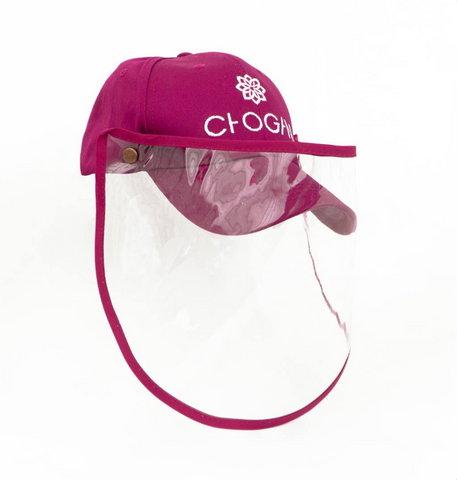 CASQUETTE VISIÈRE DE PROTECTION (FUCHSIA) CHOGAN