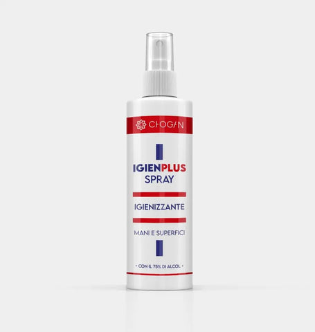IGIENPLUS | SPRAY HYDROALCOOLIQUE MAINS ET SURFACES - 150 ML CHOGAN Les Parfums Chogan