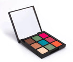 PALETTE D’OMBRES À PAUPIÈRES 9 COULEURS - SUMMER BREEZE 18 G CHOGAN Les Parfums Chogan