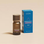 ARMOZENT™ – Flacon et boîte d’huile essentielle calmante naturelle
