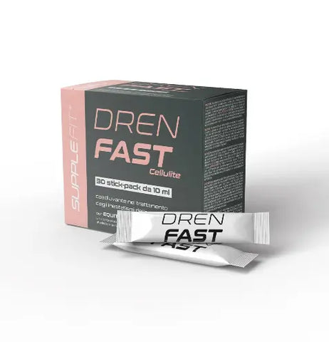 Complément alimentaire DREN FAST SuppleFit by Chogan – formule Equitullas™ pour le drainage, la rétention d’eau et la réduction de la cellulite.