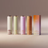 Étuis de poche Olfazeta 15 ml collection Modern en taupe, vert, lilas et orange