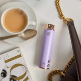 Étui Olfazeta 15 ml Modern lilas en situation sur table